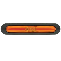 Ignite Pkt 1 Black Bezel T/S Zeon Led Side Marker Lamps . 170 X 32 X 17Mm