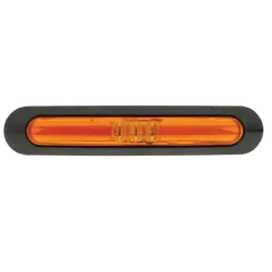 Ignite Pkt 4 Black Bezel T/S Zeon Led Side Marker Lamps . 170 X 32 X 17Mm