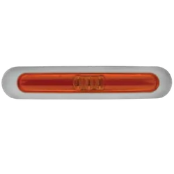 Ignite Pkt 4 White Bezel T/S Zeon Led Side Marker Lamps . 170 X 32 X 17Mm