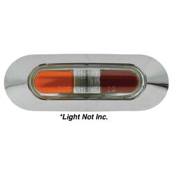 Ignite Pkt 1 Chrome Bezel T/S Zeon Led Side Marker Lamps . 95 X 32 X 16Mm