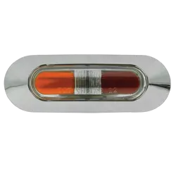 Ignite Pkt 1 Chrome Bezel T/S Zeon Led Side Marker Lamps . 95 X 32 X 16Mm