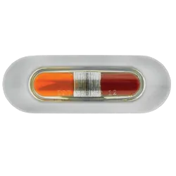 Ignite Pkt 4 White Bezel T/S Zeon Led Side Marker Lamps . 95 X 32 X 16Mm