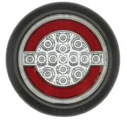 Ignite Pkt 1 Black Rubber Grommet T/S Round Zeon Led Lamps . 109Mm Round