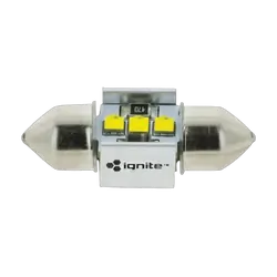 Ignite Festoon 31Mm White 12V 220 Lumens (Pkt1)