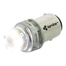Ignite Ba15S White 12/24V 900 Lumens (Pkt2)