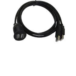 Flush Mount Dual Usb (1.8Mtr / 6Ft)