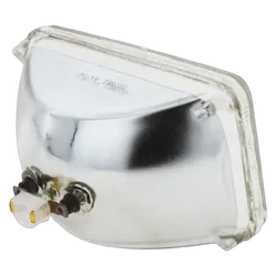 Ignite Sealed Beam 165 X 100Mm 12V 50 Watt High Beam 2 Pin Terminal 4651