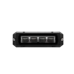 Ignite Rectangle Led Work lamp / Reverse Lamp 80X60Deg 9-36V 24W 4 Leds Blk Housing 3,200Lmns