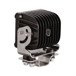 Ignite Led Square Work lamp Flood Beam 9 - 36V 60W 4 Leds Black Housing 6,380 Lumens Ip69K