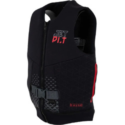Jetpilot Cause F/E Mens Neo Life Jacket L50S - Black/Red X-Large