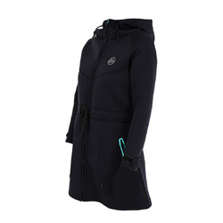 Jetpilot Venture Ladies Long Tour Coat Black - Size 8