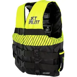Jetpilot 2023 Helium F/E Nylon Buoyancy Vest Black/Yellow - Size 3XL