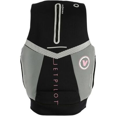Jetpilot 2023 Venture Ladies Buoyancy Vest - Black/Charcoal Size 8