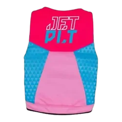 Jetpilot The Cause F/E Youth Neo Vest Pink Level 50 - Size 3 To 4
