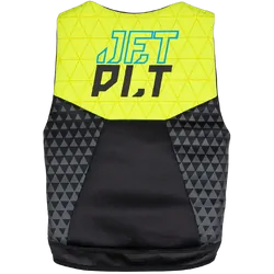 Jetpilot The Cause F/E Youth Neo Vest Yellow Level 50 - Size 3 To 4