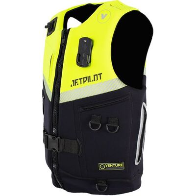 Jetpilot 2023 Venture Neo Buoyancy Vest Black/Yellow - Size Large