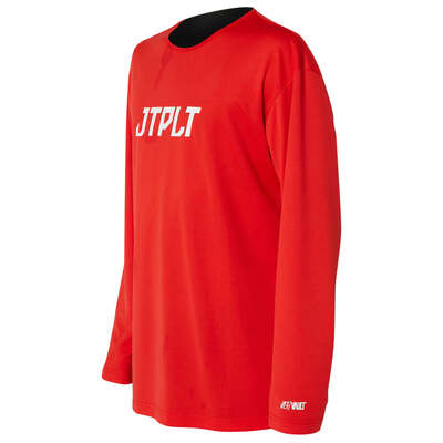 Jetpilot RX Vault Red Mens Hydro Long Sleeve Jersey - Large