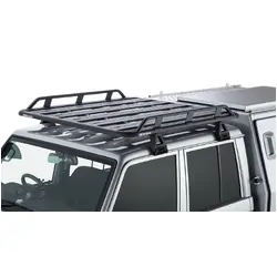 Rhino Rack Pioneer Tradie (1528mm X 1376mm) For Toyota Landcruiser 79 Series 4Dr 4Wd Double Cab 03/07 On