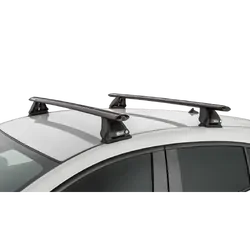 Rhino Rack Vortex 2500 Black 2 Bar Fmp Roof Rack For Subaru Tribeca 4Dr Suv 11/06 To 01/14