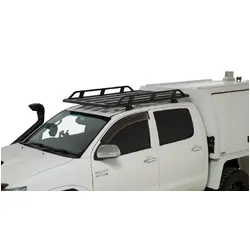 Rhino Rack Pioneer Tradie (1528mm X 1236mm) For Toyota Hilux Gen 7 4Dr Ute Dual Cab 04/05 To 09/15
