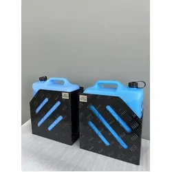 On The Go RV Accessories Jerry Can Holder Left Hand 20l Black