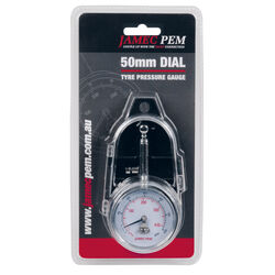 Jamec Pem Tyre Gauge - Dial - Single Angle Chuck