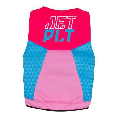 Jetpilot The Cause F/E Youth Neo Vest Pink Level 50 - Size 3 To 4