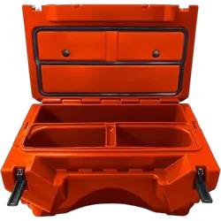 FishCool Ultimate Jetski Fishing Ice Box - Orange