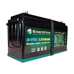Enerdrive 200Ah B-Tec Bundle Inc Ac40 Charger