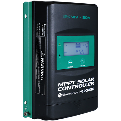 Enerdrive 200W Solar Panel Black & 20a MPPT Controller