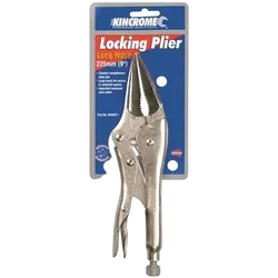 Kincrome Plier Locking L/Nose 225Mm