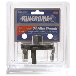 Kincrome Oil Filter Wrench 2Way 3Jaw