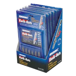 Kincrome Kwik-Outs Damaged Screw & Bolt Remover 6 Piece