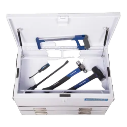 Kincrome Truck Box Tool Kit 219 Piece 3 Drawer White