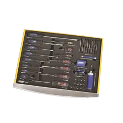 Kincrome Contour Extra-Wide Workshop Tool Kit 610 Piece 17 Drawer 42" Yellow