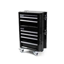 Kincrome CONTOUR Mini Workshop Tool Kit 78 Piece 6 Drawer (10") Black