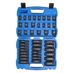 Kincrome Deep/Standard Impact Socket Set 42 Piece 1/2" Drive - Metric & Imperial