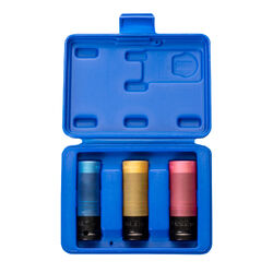 Kincrome Wheel Nut Socket Set 3 Piece 1/2" Drive