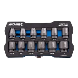 Kincrome Lok-On Impact Socket Set 12 Piece 1/2" Drive