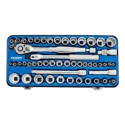 Kincrome Socket Set 52 Piece 1/4 & 3/8" Drive - Metric & Imperial
