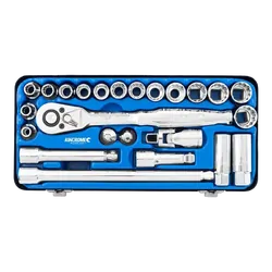 Kincrome Socket Set 24 Piece 1/2" Drive - Metric