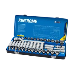 Kincrome Socket Set 45 Piece 1/2" Drive - Metric & Imperial
