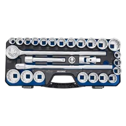 Kincromesocket Set 28 Piece 3/4" Drive Metric & Imperial