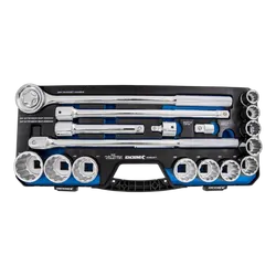 Kincrome Socket Set 17 Piece 3/4" Drive - Metric