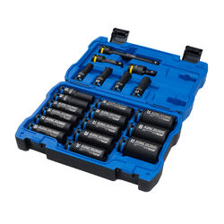 Kincrome Deep Impact Socket Set 21 Piece 1/2" Drive - Metric