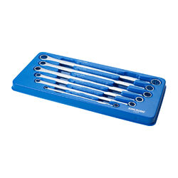 Kincrome 6 Piece 0° Offset Extra Long Ring Set - Metric