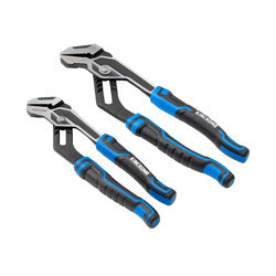 2 Piece Multi Grip Plier Set - 200Mm & 250Mm