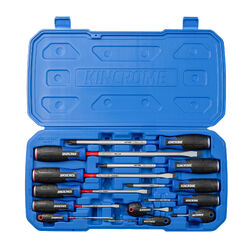 Kincrome 12P Thru Tang Screwdriver Set Torquemaster