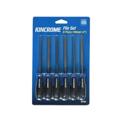Kincrome Mini File Set 100Mm (4") 6 Piece