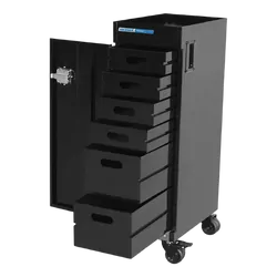 Kincrome Trade Centre Mobile Parts Trolley 6 Tray